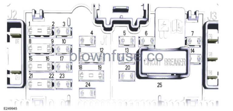 2022 Ford Fiesta Fuse Box Diagram – Blown Fuse