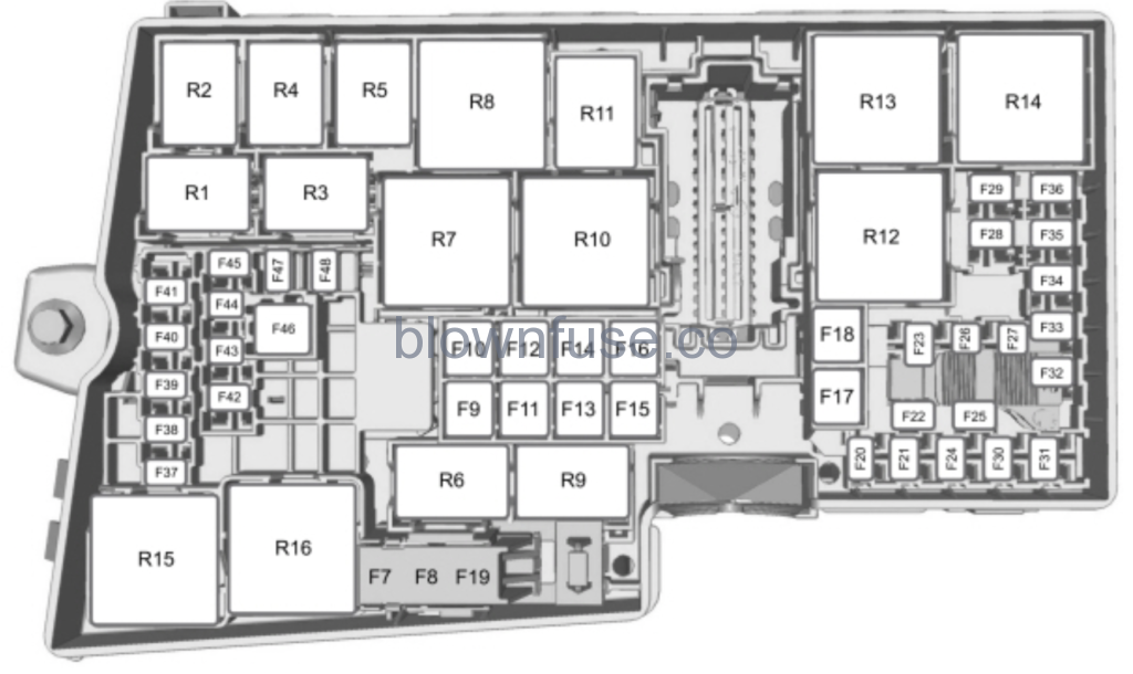 2016 Ford Escape Fuse Box Diagram