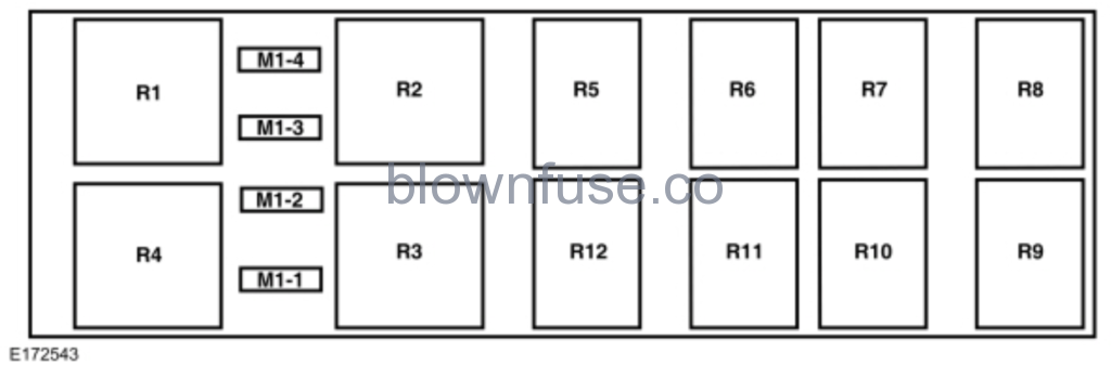 2016 Ford F-53 Motorhome Fuse Diagram