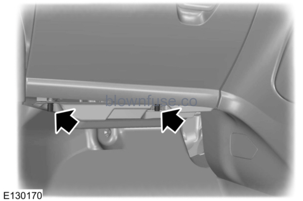 2016 Ford Focus Electric passenger Fuse Box Diagram