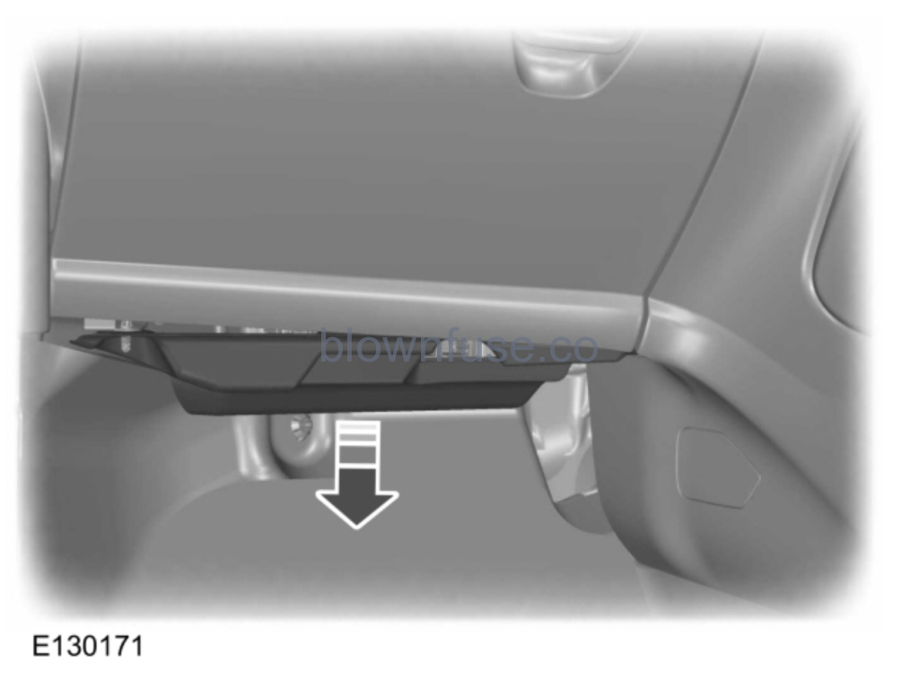 2016 Ford Focus Electric Fuse Box location