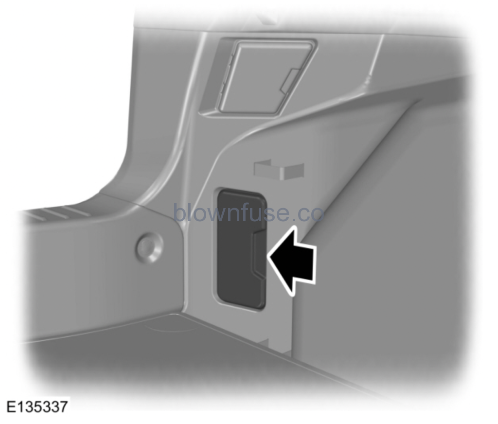 2016 Ford Focus Electric Luggage Fuse Box Diagram