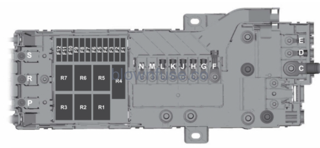 2016 Ford Transit pre-Fuse Box Diagram
