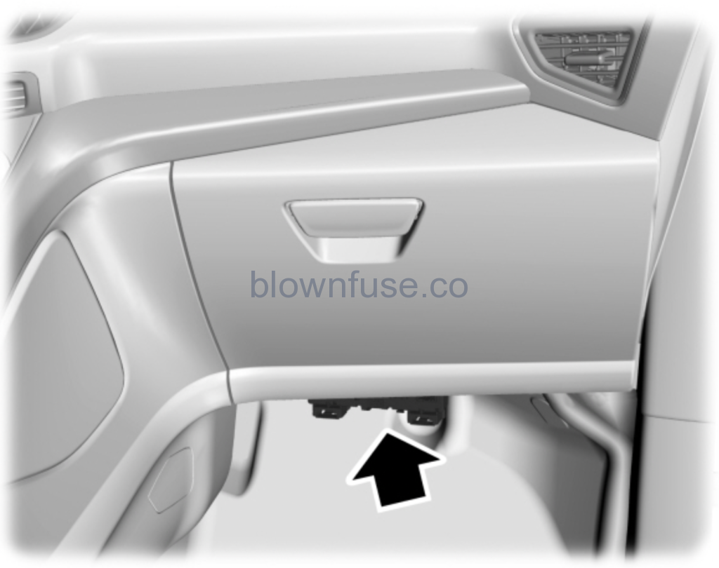 2016 Ford Transit Connect passenger fuse box location