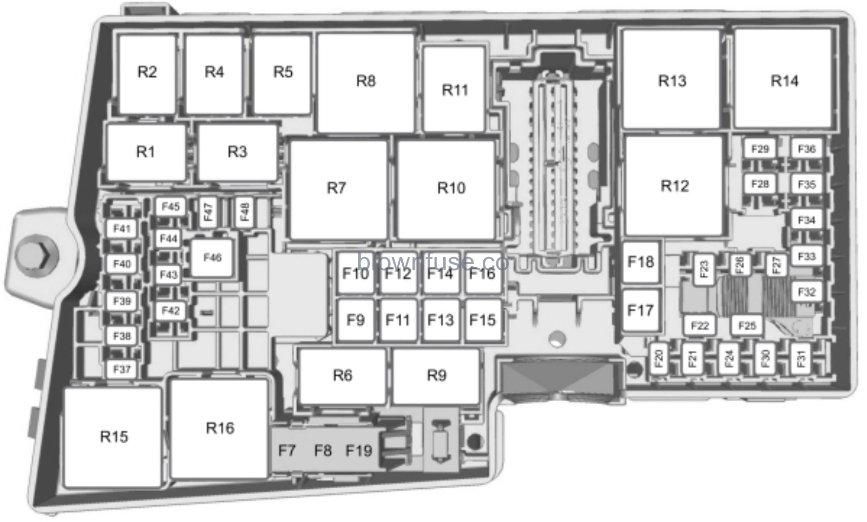 2019 Ford Escape Fuse Box Diagram – Blown Fuse