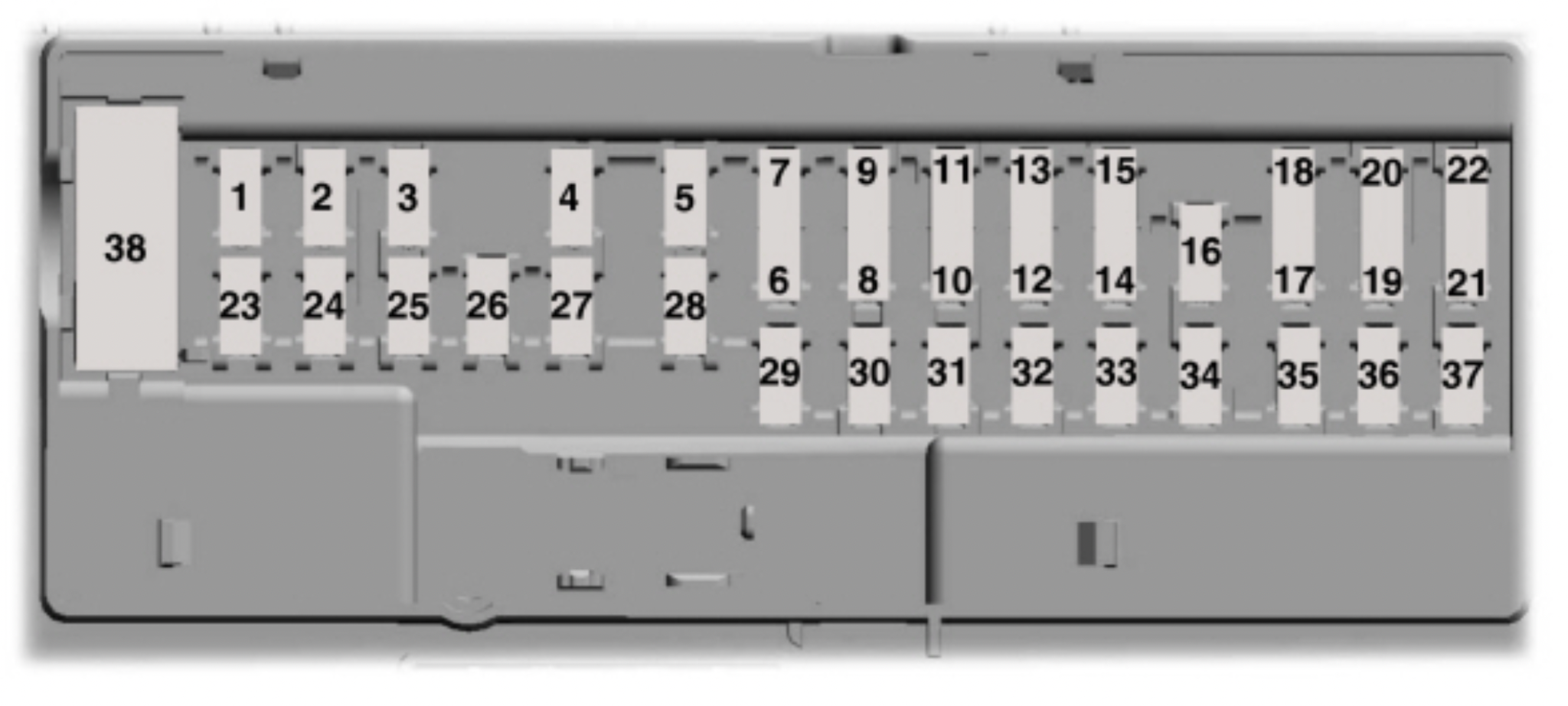 2019 Ford F350 Fuse Box Diagram Blown Fuse