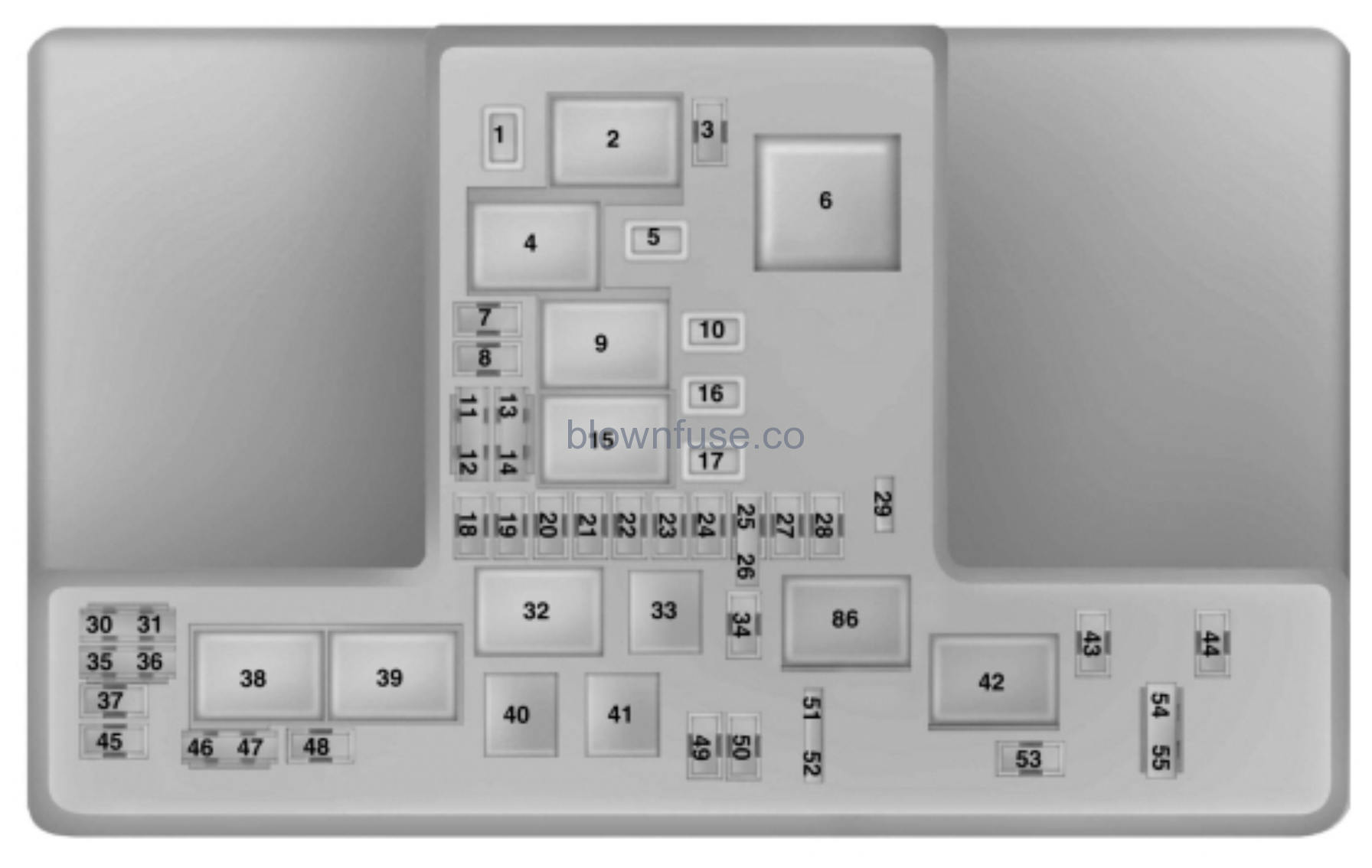 2019 Ford Fusion Fuse Box Diagram Blown Fuse