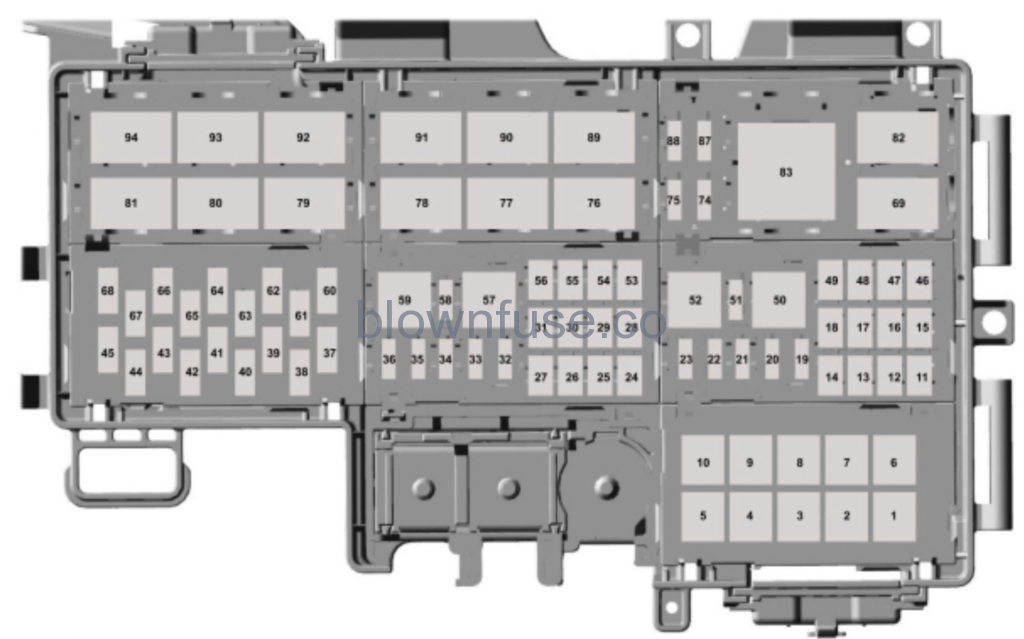 2019 Ford Mustang Engine Fuse Box Diagram