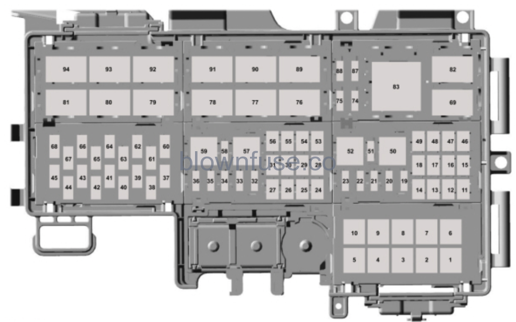 2019 Ford Mustang Engine Fuse Box Diagram 