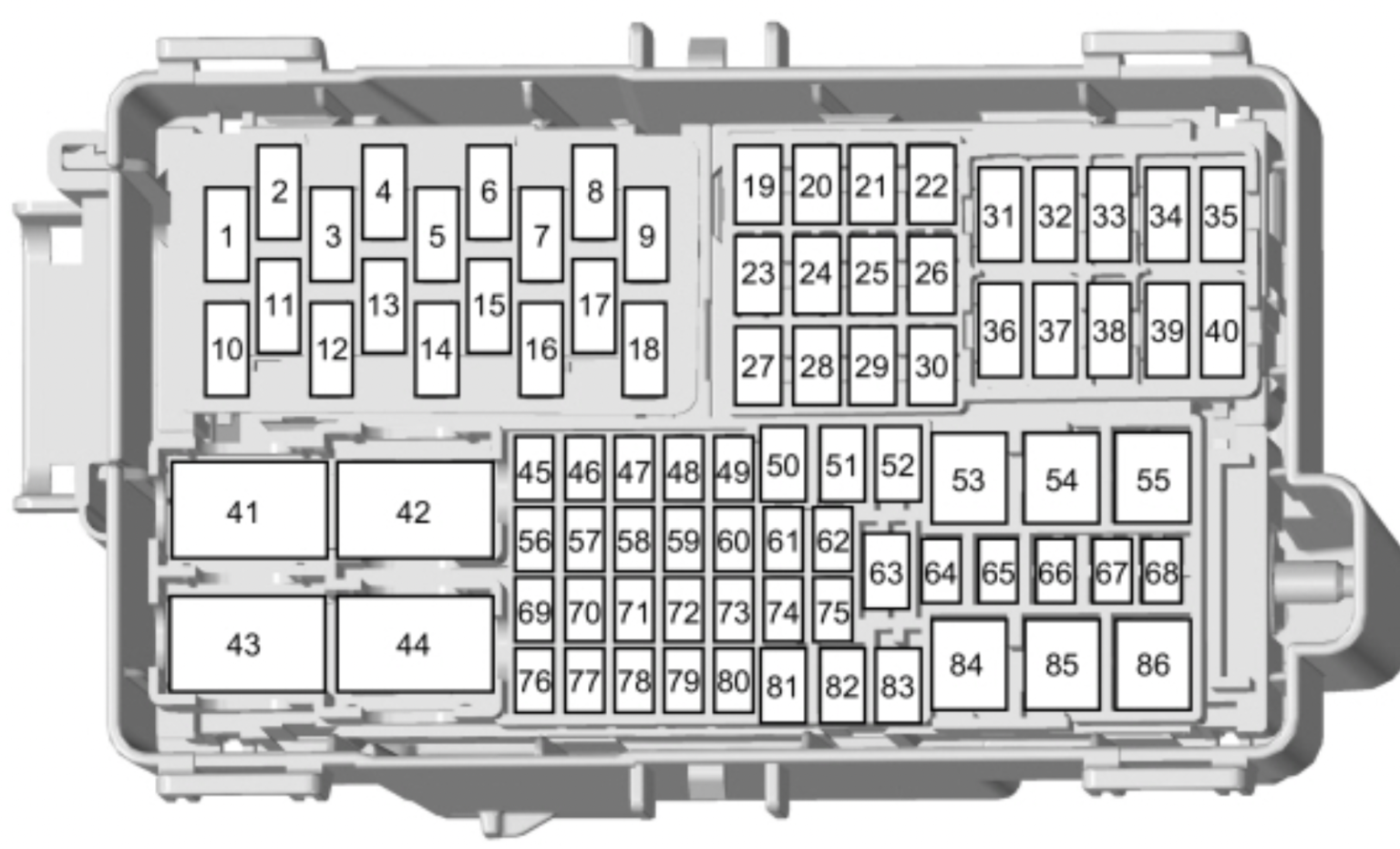 2019 Ford Transit Fuse Box Diagram Blown Fuse