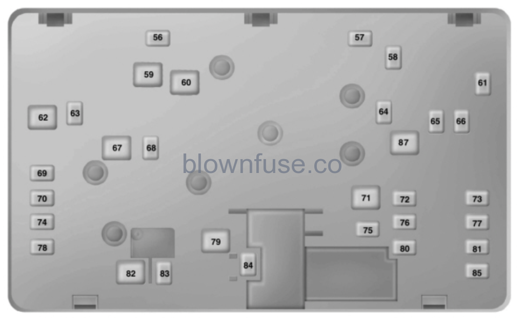 2019 Ford Fusion Engine Fuse Box Diagram