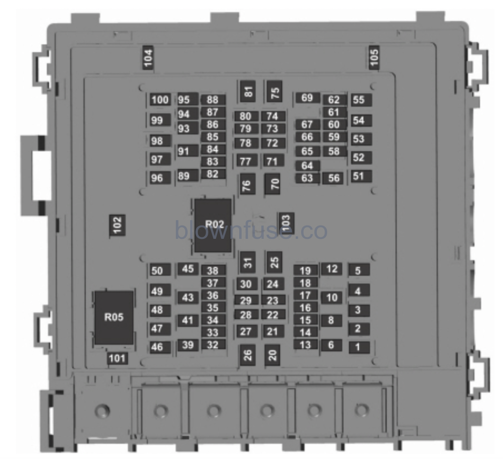 2021 Ford Expedition Engine Fuse Box Diagram