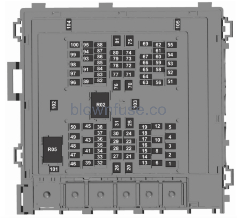 2021 Ford F 53 Motorhome Fuse Box Diagram Blown Fuse