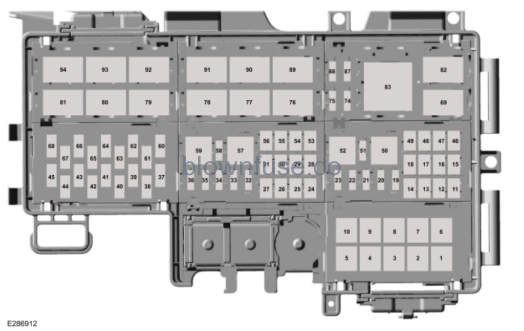 2021 Ford Mustang Engine Fuse Box Diagram