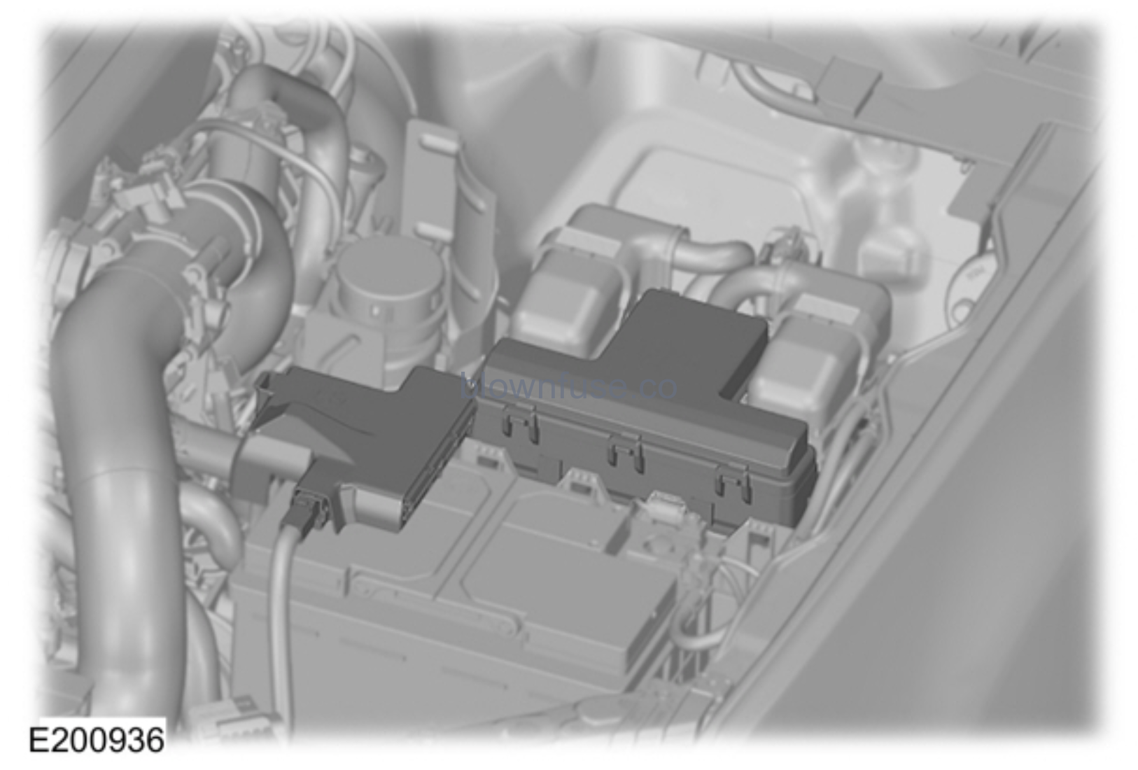 2021 Ford Ranger Battery Mounted Fuse Box Diagram Blown Fuse 6499