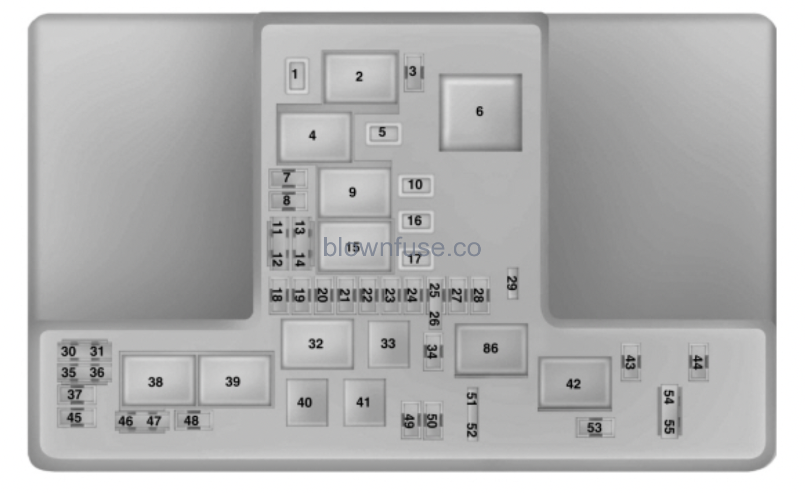 2021-Ford-Ranger-Engine-Fuse-Box-Diagram – Blown Fuse