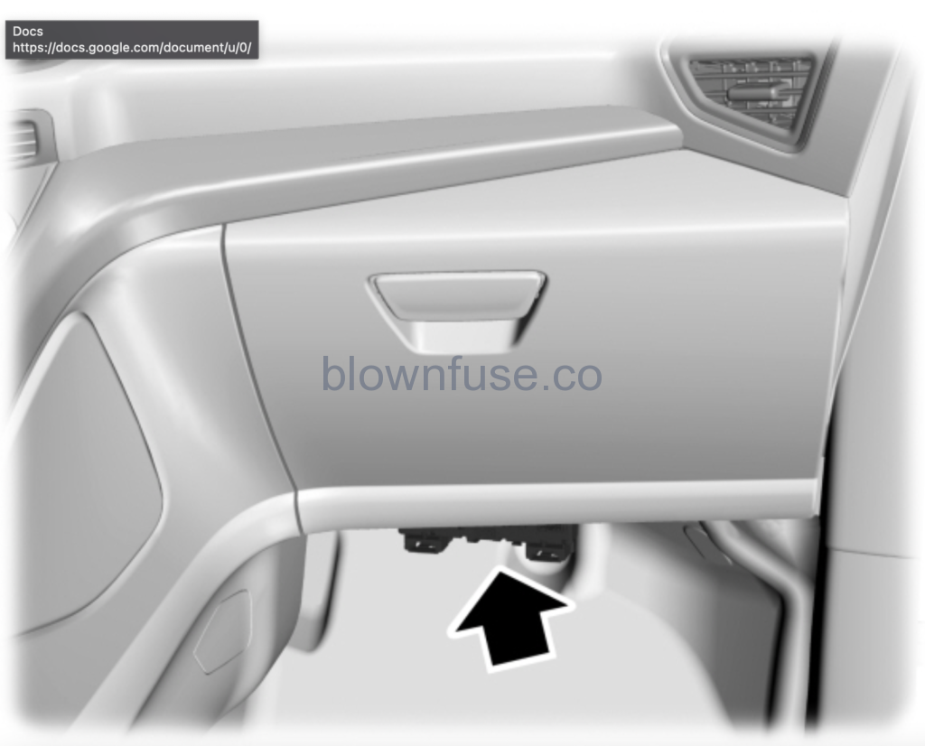 2021 Ford Transit Connect Passenger Fuse Box Location