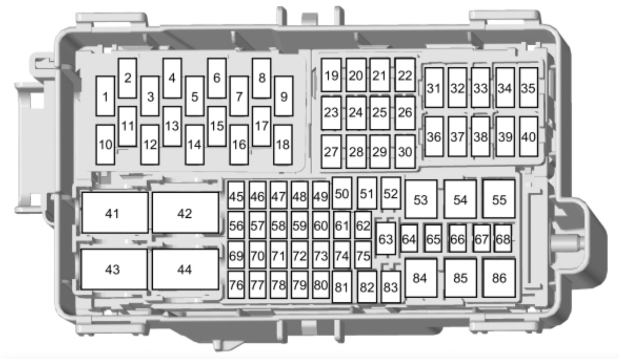 2021 Ford Transit Fuse Box Diagram – Blown Fuse