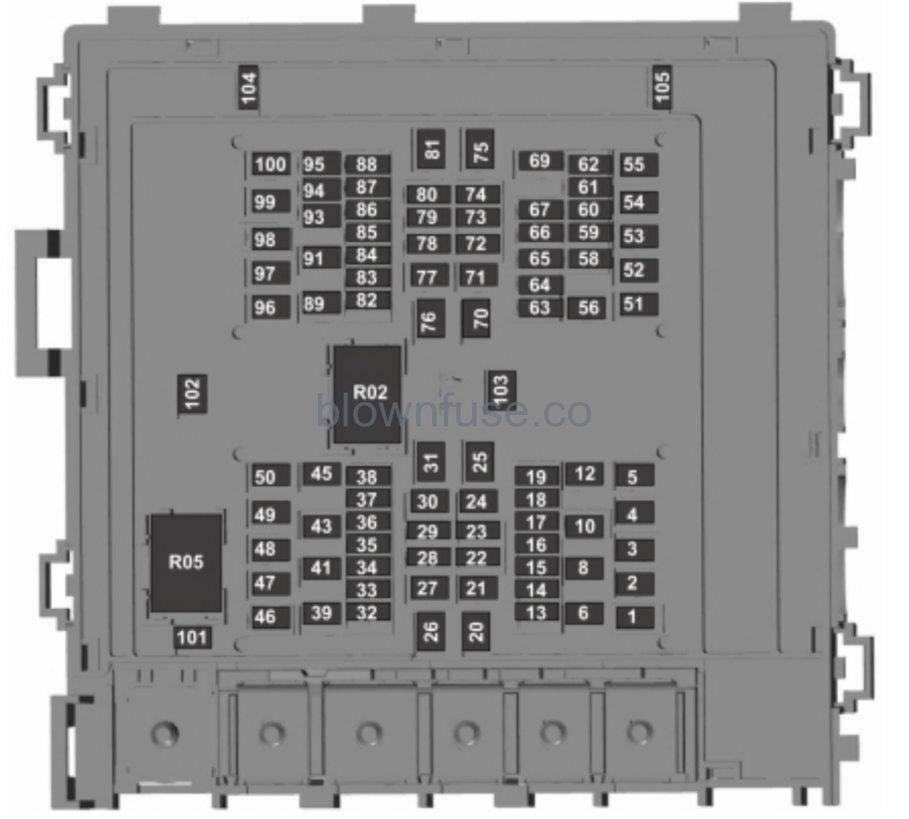 2021 Ford E-450 Engine Fuse Box Diagram