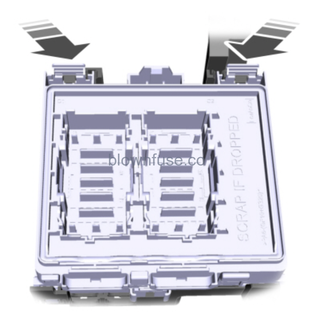 2021 Ford Mustang Mach-E accessing Fuses