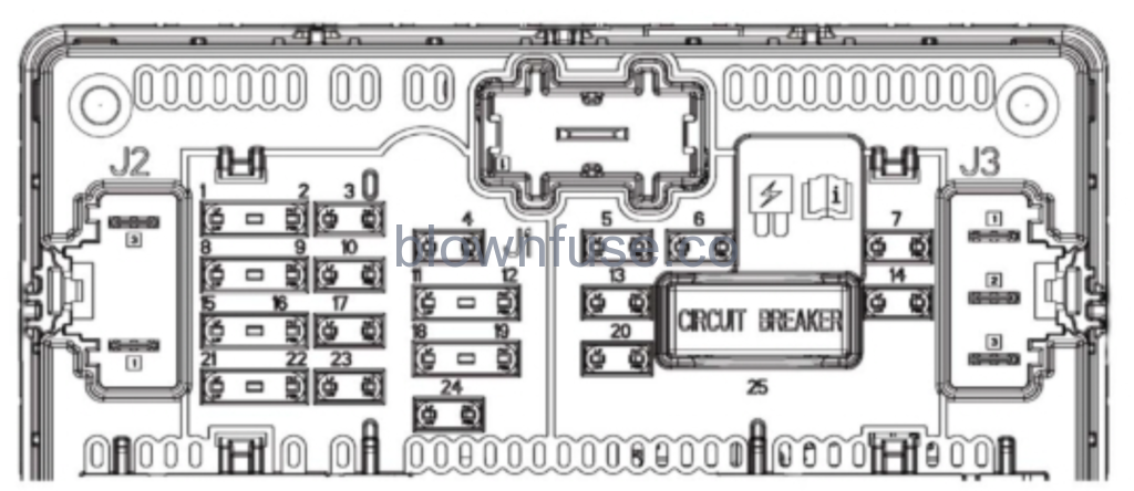 2019 Ford EcoSport Passenger Fuse Box Diagram