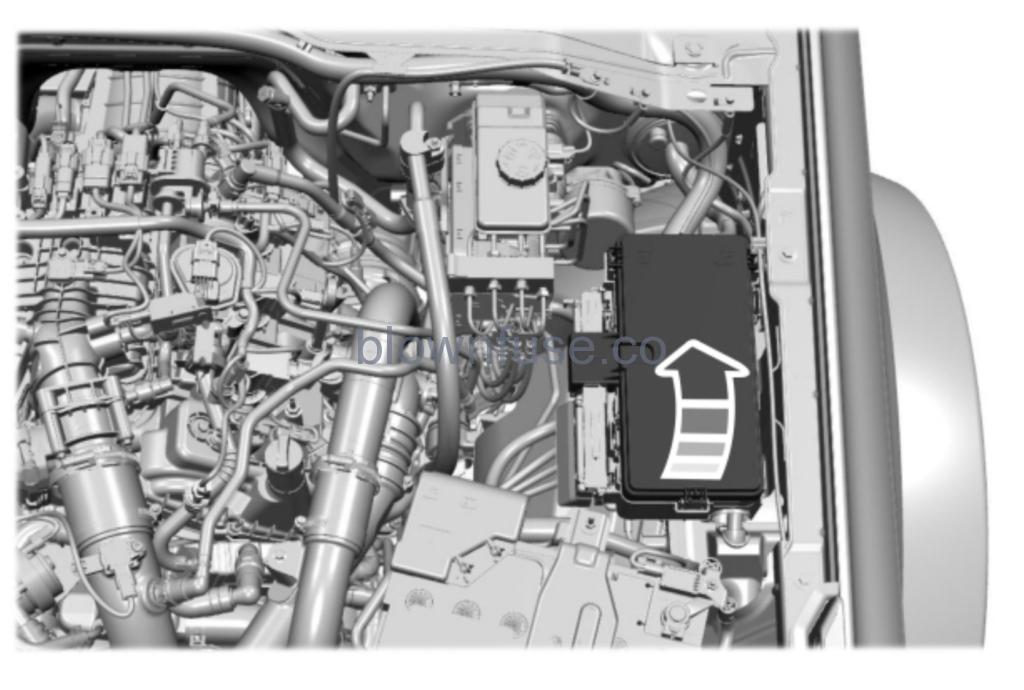 2019 Ford Bronco Opening Engine Fuse Box