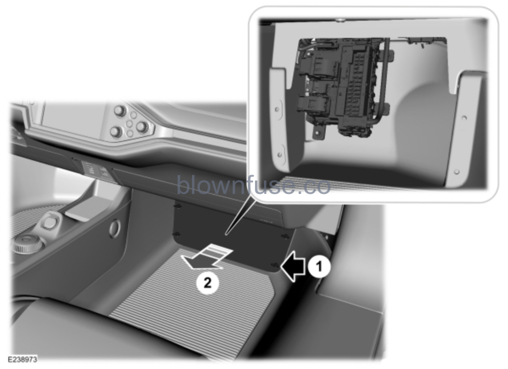 2021 Ford GT Fuse Box Diagram