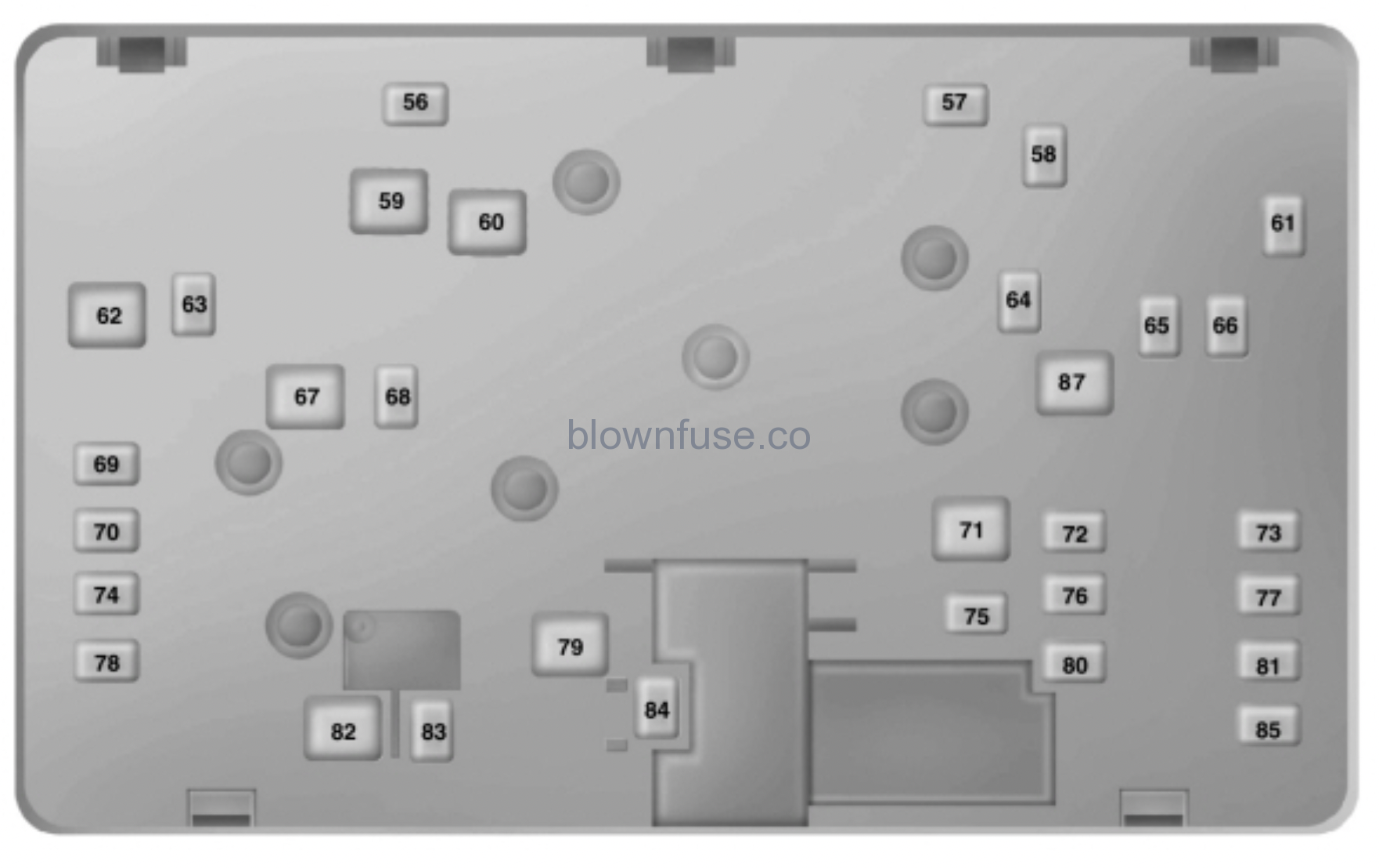 fordedgepowerdistributionboxdiagram Blown Fuse