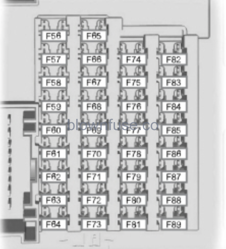 2014 Ford Escape Fuse Box Diagram Blown Fuse