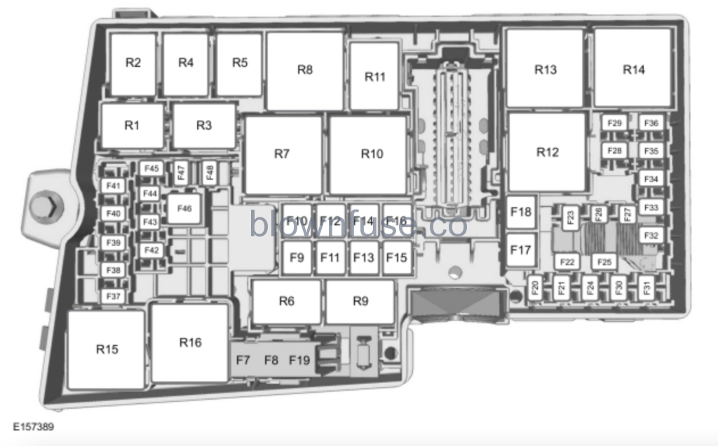 2014 Ford Escape Engine Fuse Box