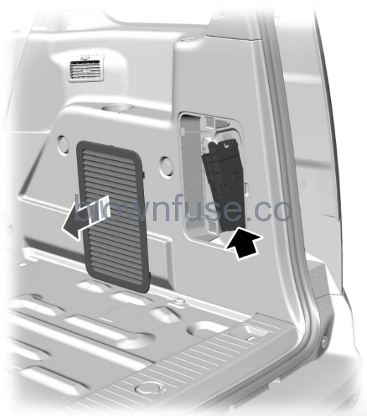 2014 ford transit connect luggage fuse box location