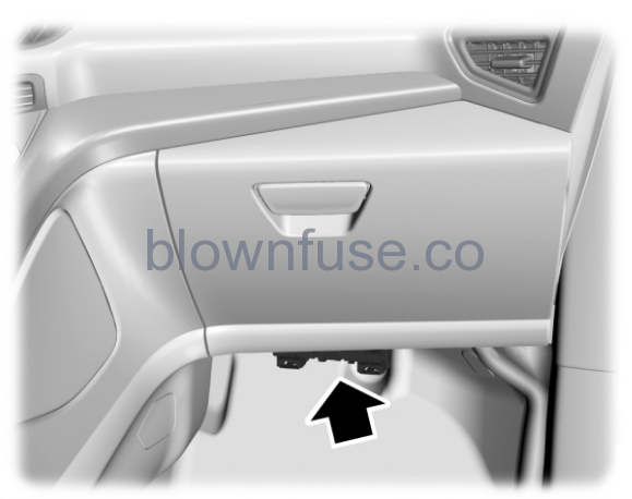 2014 Ford transit connect passenger fuse box location