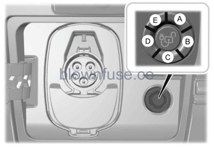 2022 Ford E-Transit Charging indicators