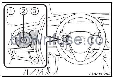 2022 Toyota Camry Multi-information display (7-inch display) (6)