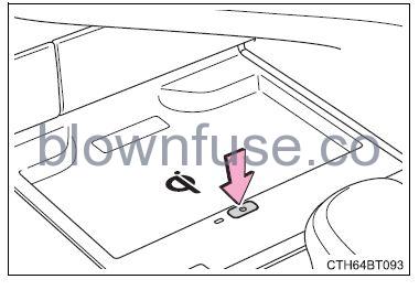 2022 Toyota Camry Other interior features FIG 17