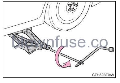 2022 Toyota Camry Steps to take in an emergency FIG 28