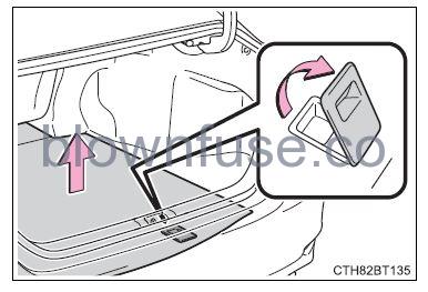 2022 Toyota Camry Steps to take in an emergency FIG 45