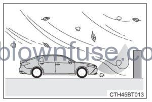 2022 Toyota Camry Using the driving support systems fig 101