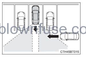 2022 Toyota Camry Using the driving support systems fig 108