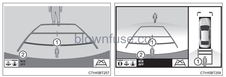 2022 Toyota Camry Using the driving support systems fig 117