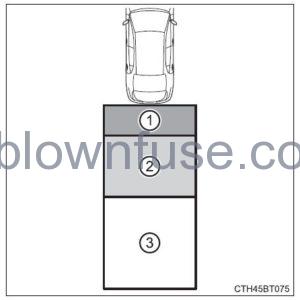 2022 Toyota Camry Using the driving support systems fig 119