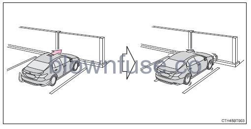 2022 Toyota Camry Using the driving support systems fig 123