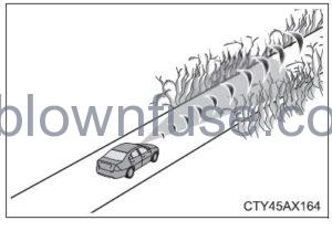 2022 Toyota Camry Using the driving support systems fig 18