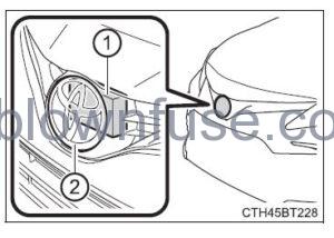 2022 Toyota Camry Using the driving support systems fig 2