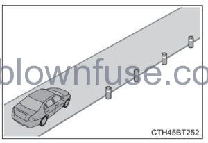 2022 Toyota Camry Using the driving support systems fig 28