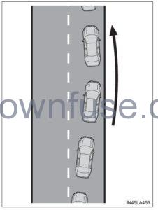 2022 Toyota Camry Using the driving support systems fig 32