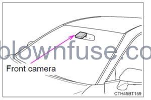 2022 Toyota Camry Using the driving support systems fig 40