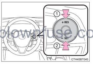 2022 Toyota Camry Using the driving support systems fig 51