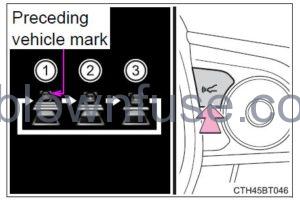 2022 Toyota Camry Using the driving support systems fig 52