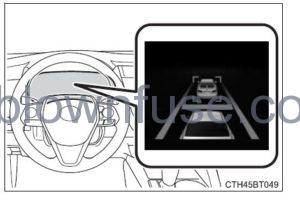 2022 Toyota Camry Using the driving support systems fig 55